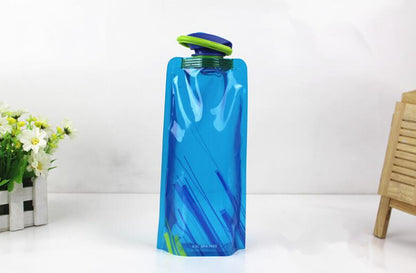 Botella de agua plegable para actividades al aire libre