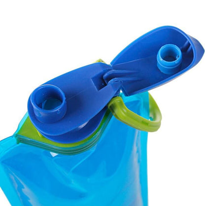 Botella de agua plegable para actividades al aire libre
