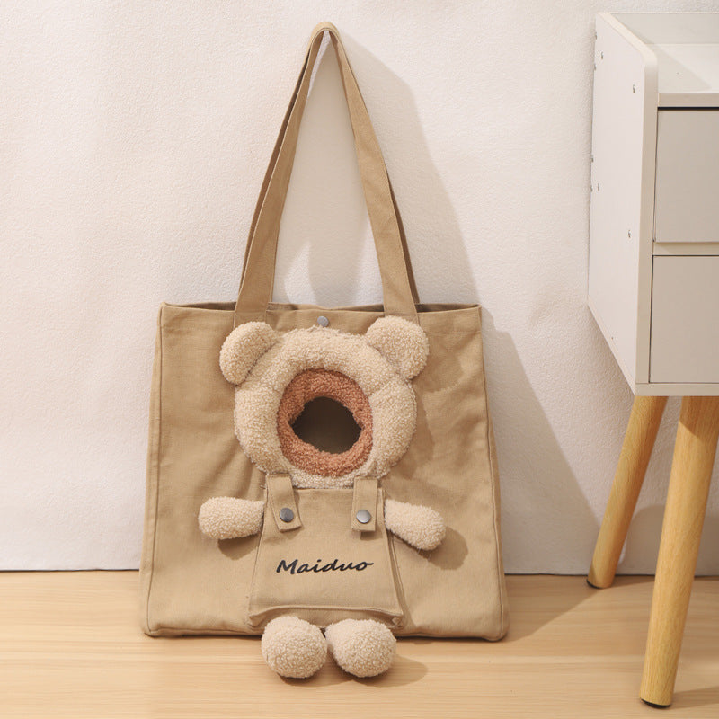 Mochila elegante para gatos y perros