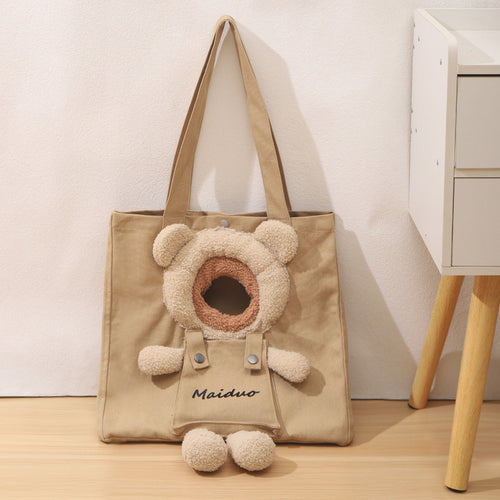 Mochila elegante para gatos y perros