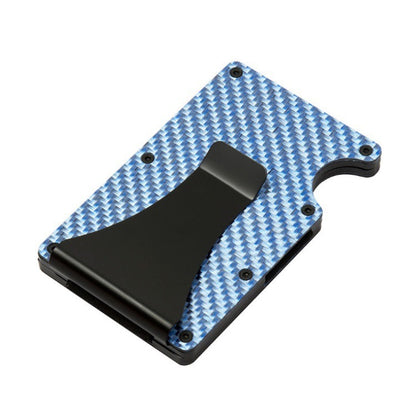 Billetera premium de Fibra de carbono Antirrobo con bloqueo RFID