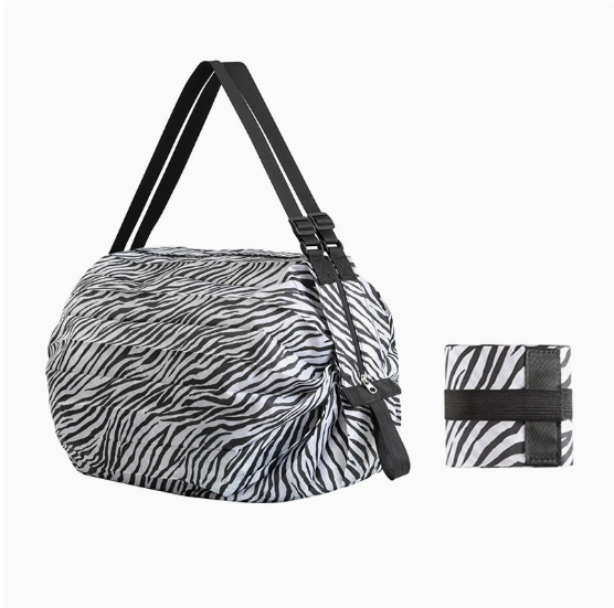 Bolsa de compras ecologica reutilizable, plegable e impermeable