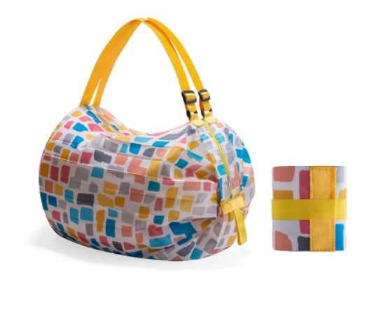 Bolsa de compras ecologica reutilizable, plegable e impermeable
