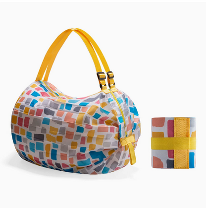 Bolsa de compras ecologica reutilizable, plegable e impermeable