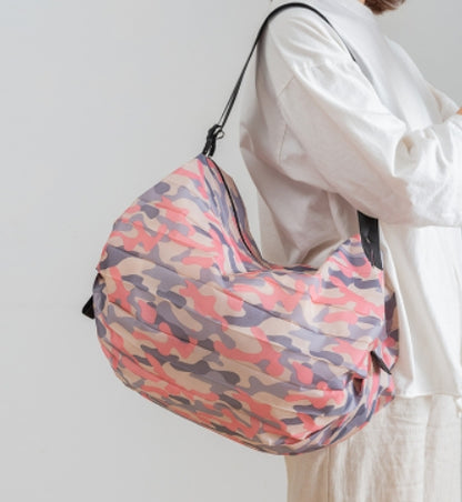 Bolsa de compras ecologica reutilizable, plegable e impermeable