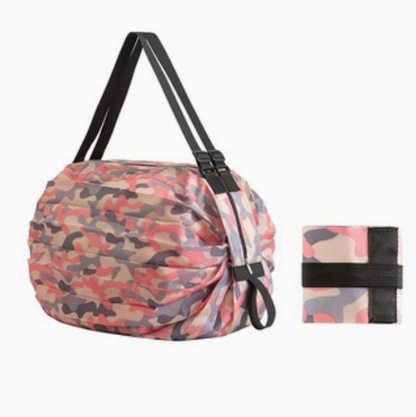 Bolsa de compras ecologica reutilizable, plegable e impermeable