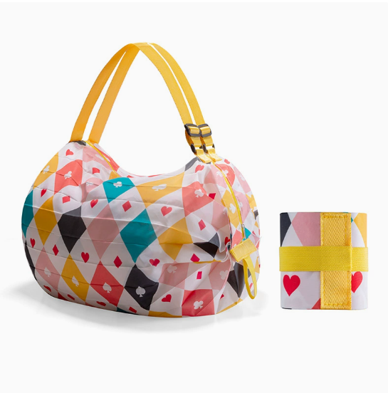 Bolsa de compras ecologica reutilizable, plegable e impermeable