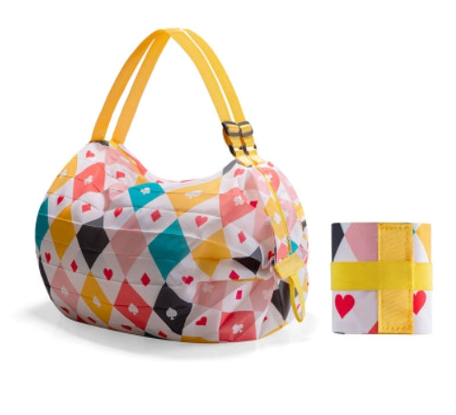 Bolsa de compras ecologica reutilizable, plegable e impermeable