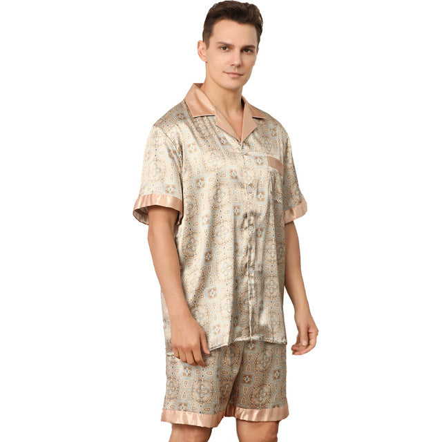 Pijama de Seda Premium para Hombre