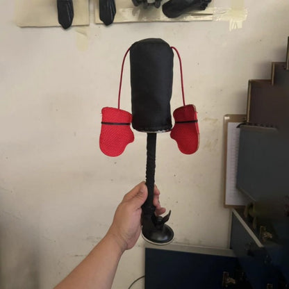 Saco de boxeo portátil para gatos