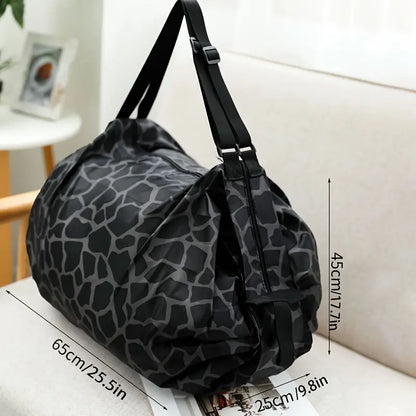 Bolsa de compras ecologica reutilizable, plegable e impermeable